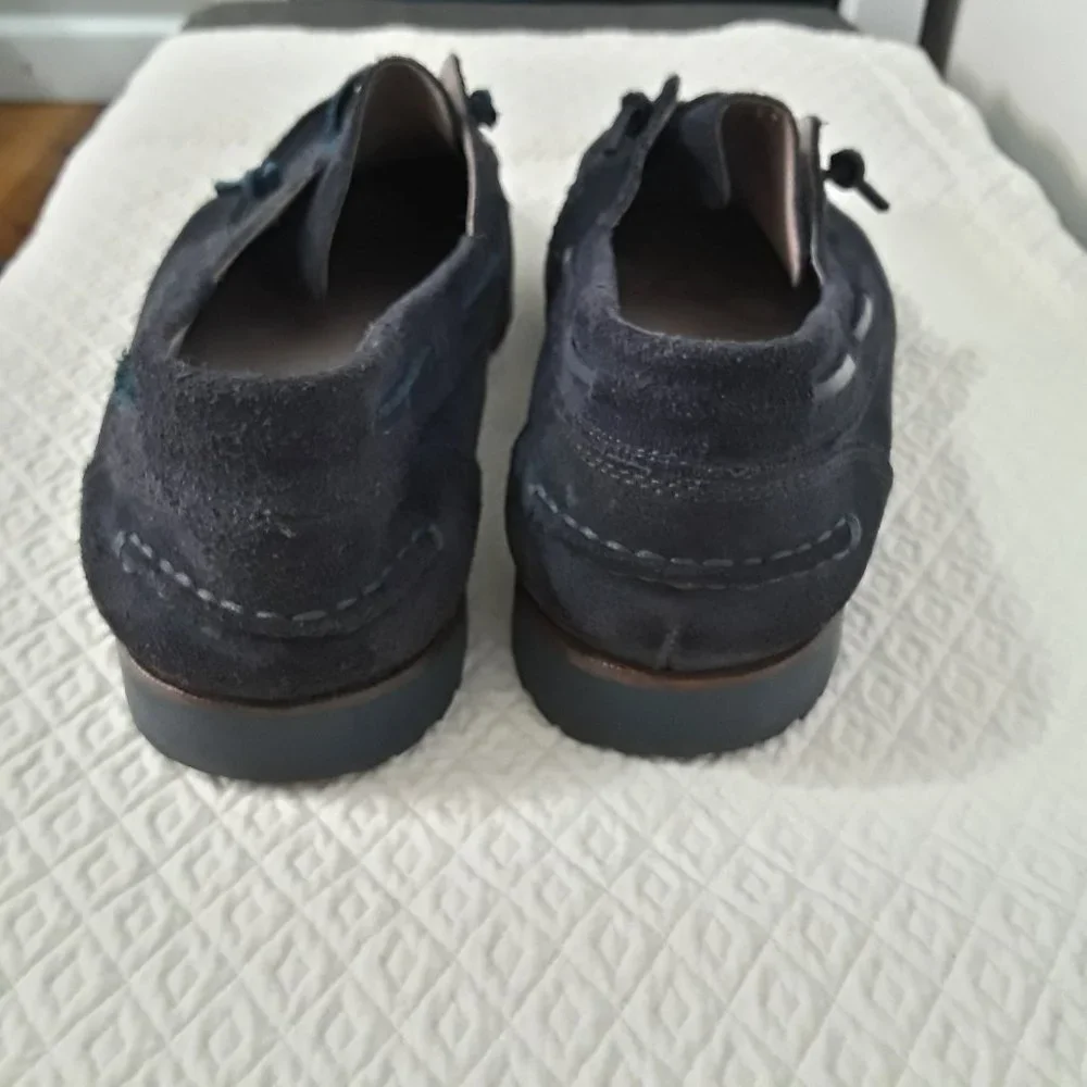 Banana Republic Mens Suede Boat Shoes